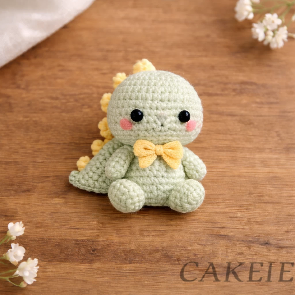 Crochet Mini Dinosaur